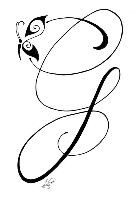 tatuaggio corsivo elegante